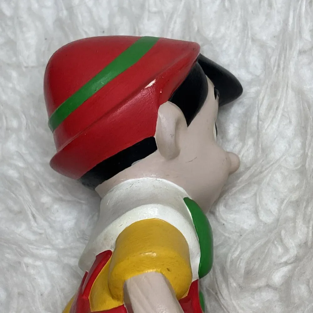 Vintage Evans 1945 Disney Pinocchio & Pluto Ceramic Figurine Lot Shelf Sitters